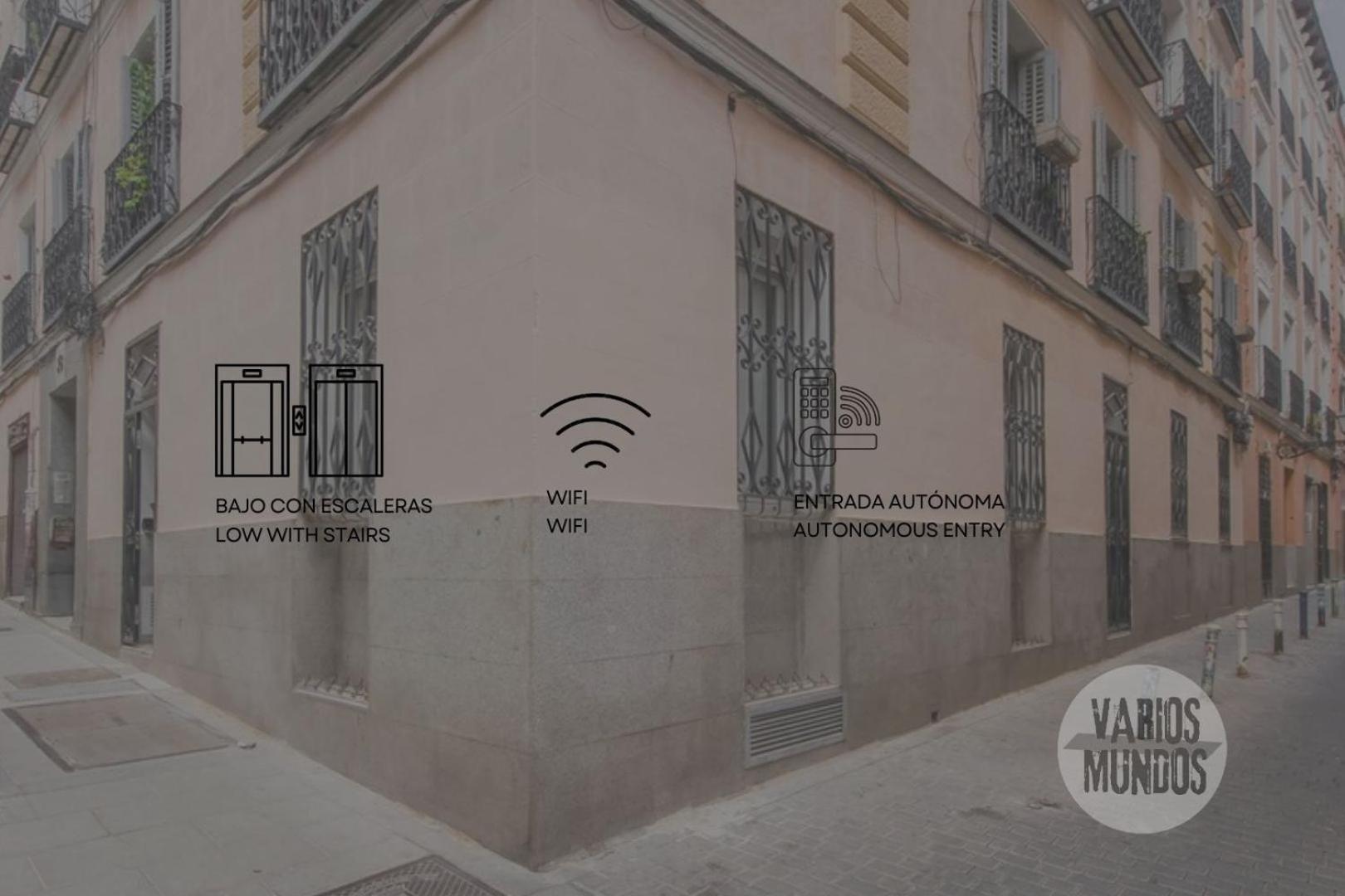 Bajo Duplex 7Pax A 5 Min De Gran Via-Malasana 마드리드 외부 사진